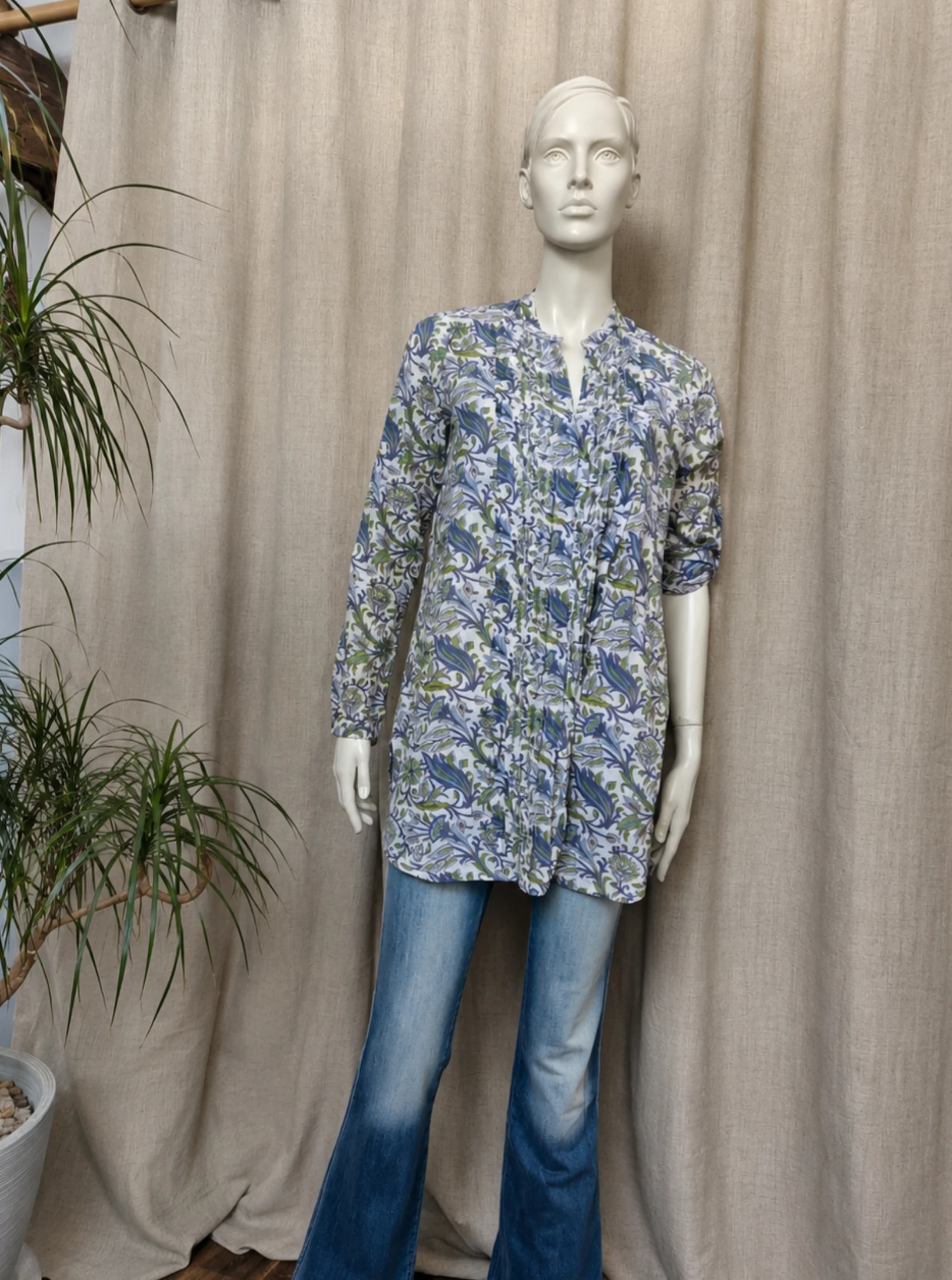 Camiseta fina estampada tamanho S para praia – photo 4
